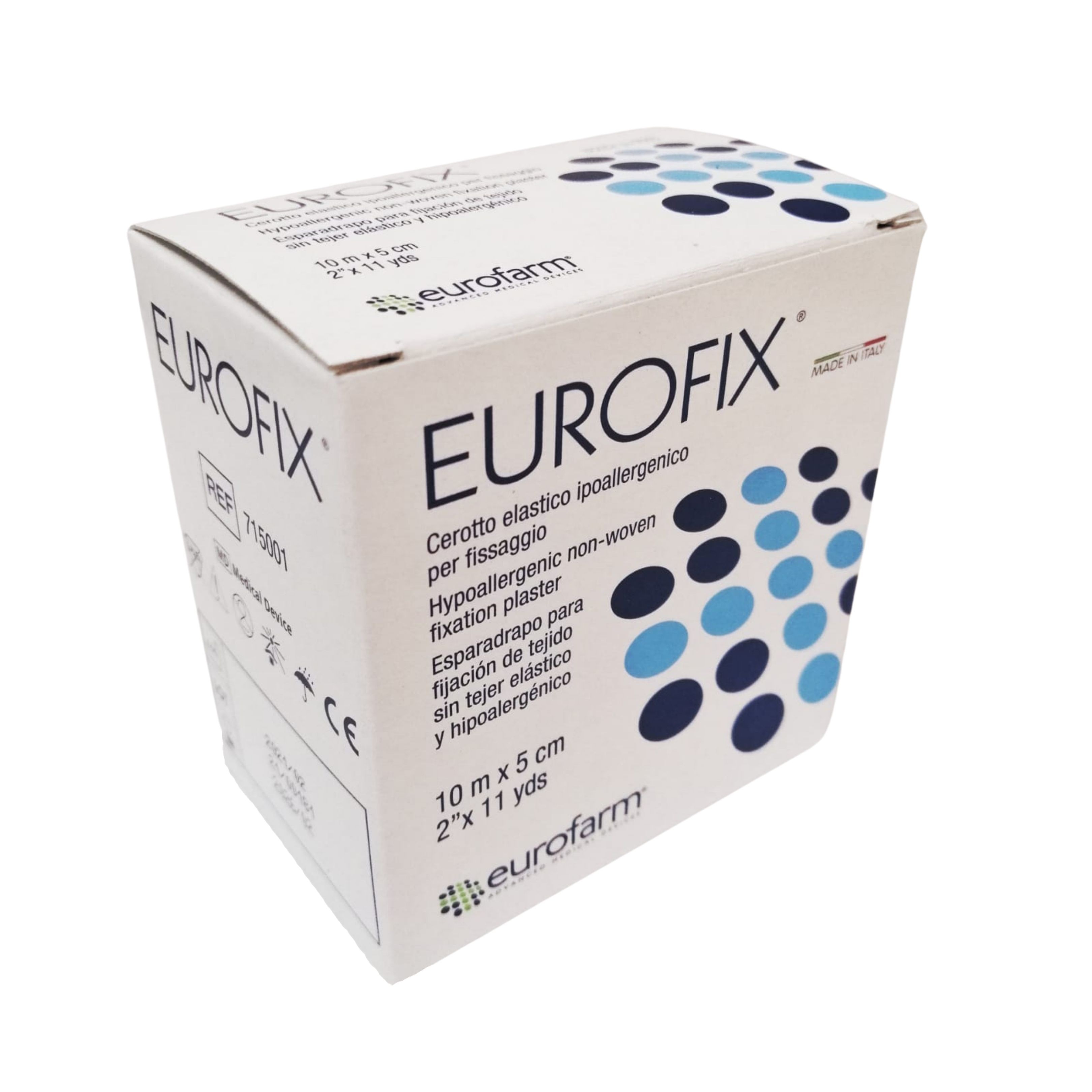Cerotto elastico Eurofix per fissaggio 10m x 5cm