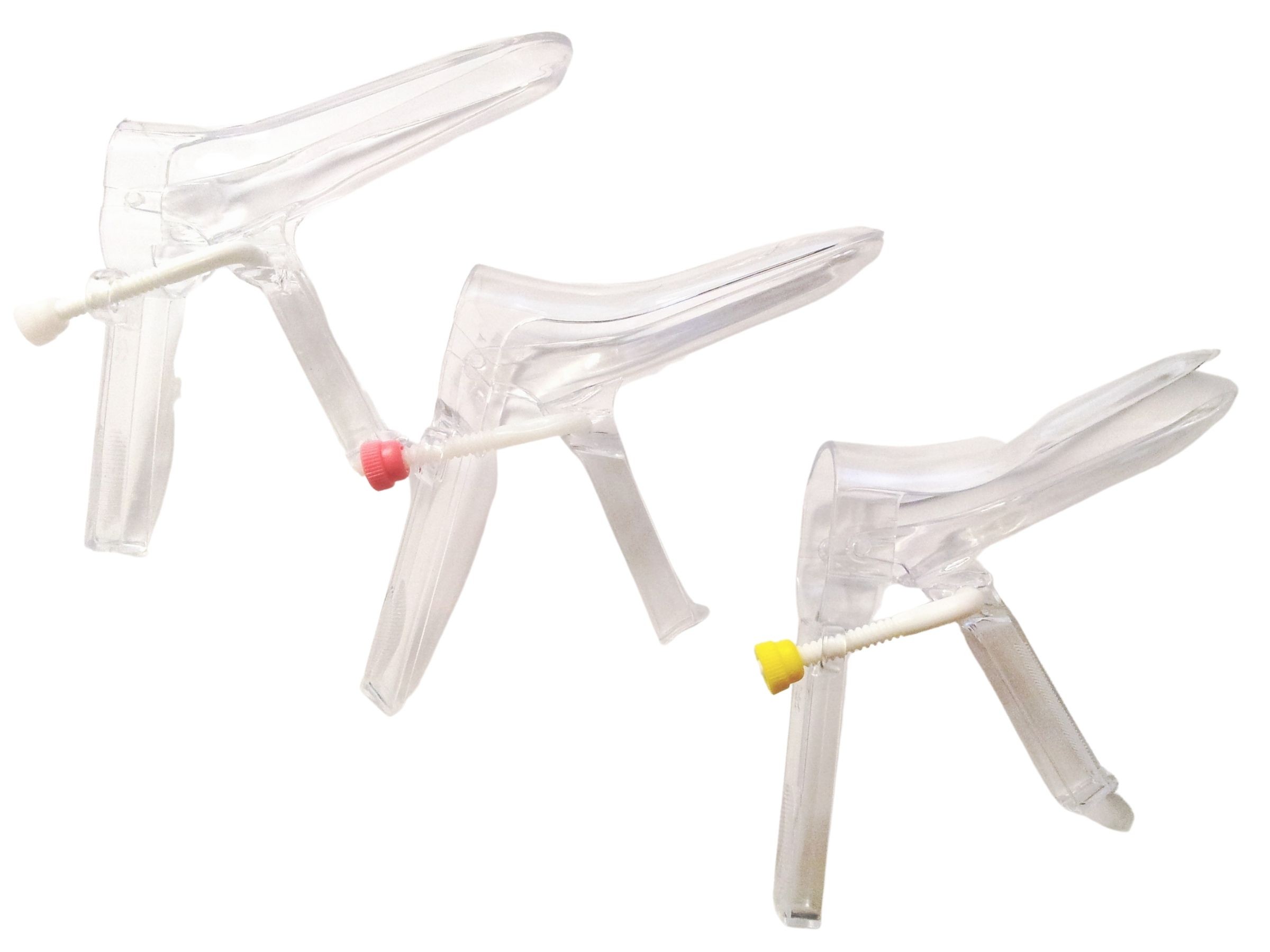 Speculum vaginale monouso a vite laterale